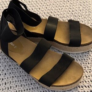 Black Strappy Sandals